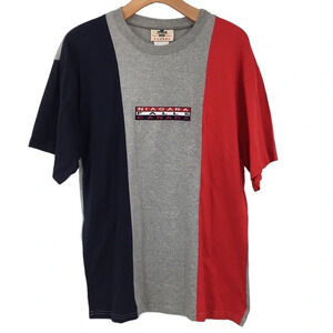 JMD Inc Quality Goods Vintage Red Navy Niagara Falls Canda T-Shirt Mens XL